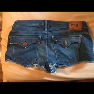 True religion shorts SOLD